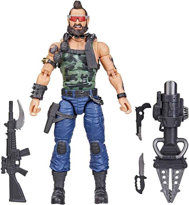 G.I. Joe Classified 6 Inch Action Figure Wave 16 - Dreadnok Ripper #102