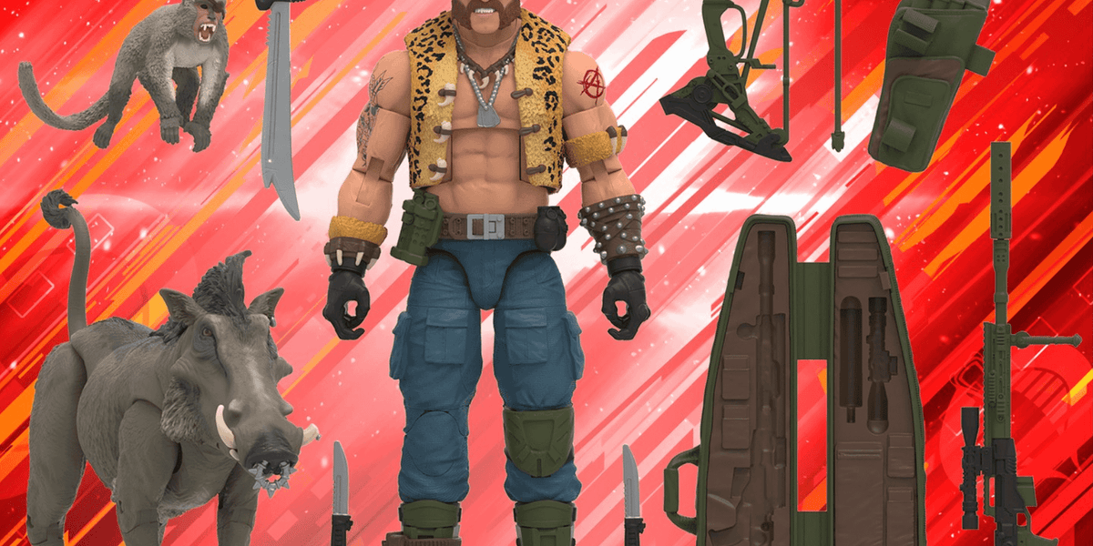 G.I. Joe Classified Dreadnok Gnawgahyde and pets Porkbelly & Yobbo