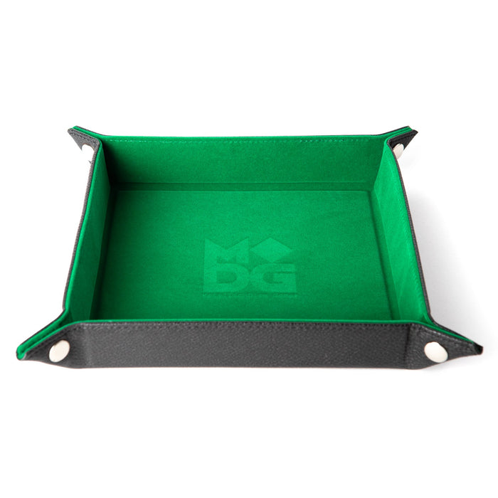Velvet Dice Tray With Leather Backing | Dnd Supplies | Fanroll