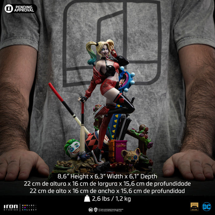 [PRE-ORDER] Harley Quinn (Gotham City Sirens) Deluxe 1:10 Scale Statue