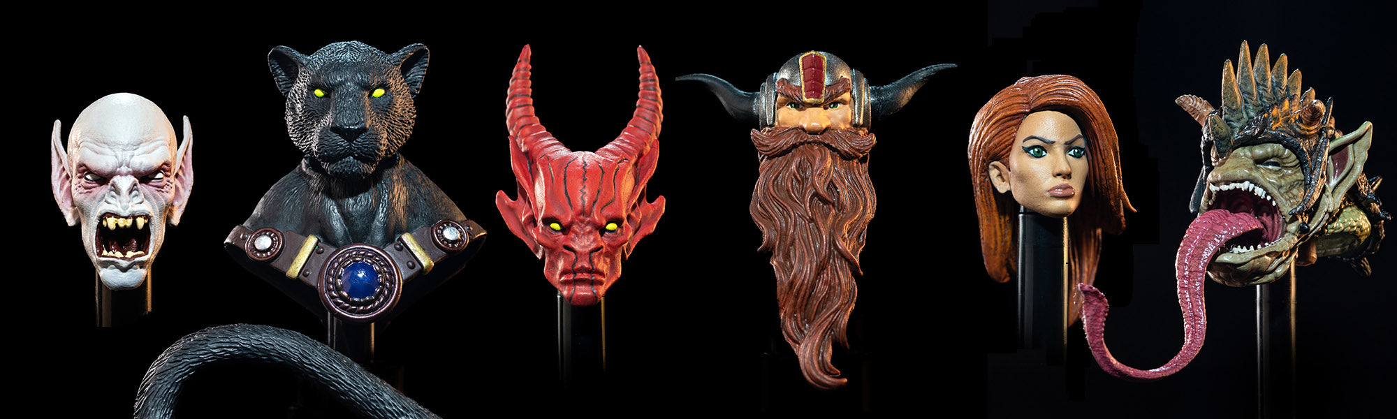 Mythic Legions Heads Pack 1 (All Stars Wave)
