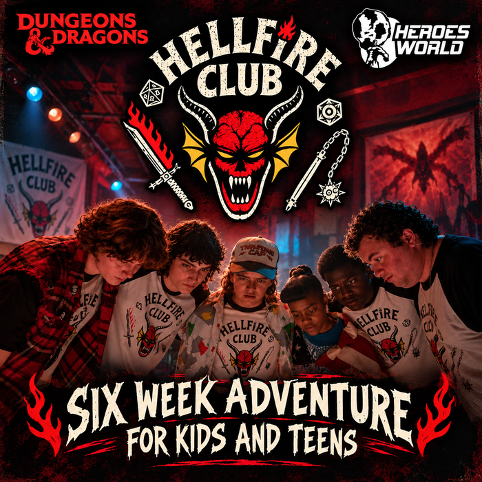 Dungeons & Dragons: Welcome to the Hellfire Club A Six Week Adventure for Beginners And Those New to D&D ( 10+)