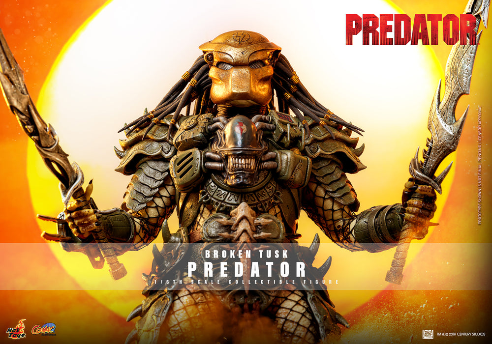 [PREORDER] Broken Tusk Predator | Sixth Scale Action Figure | Hot Toys