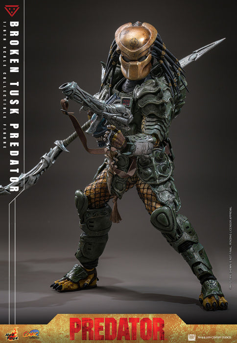 [PREORDER] Broken Tusk Predator | Sixth Scale Action Figure | Hot Toys