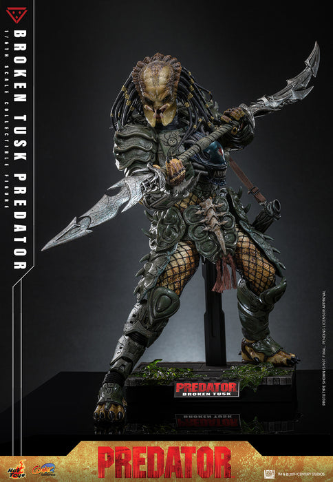[PREORDER] Broken Tusk Predator | Sixth Scale Action Figure | Hot Toys