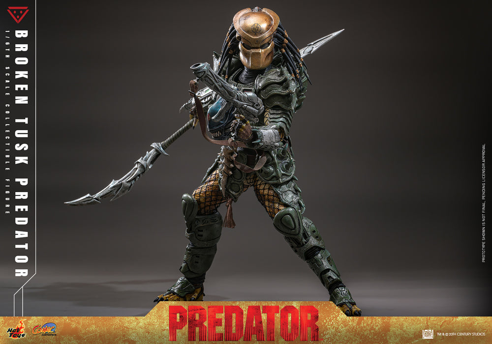 [PREORDER] Broken Tusk Predator | Sixth Scale Action Figure | Hot Toys