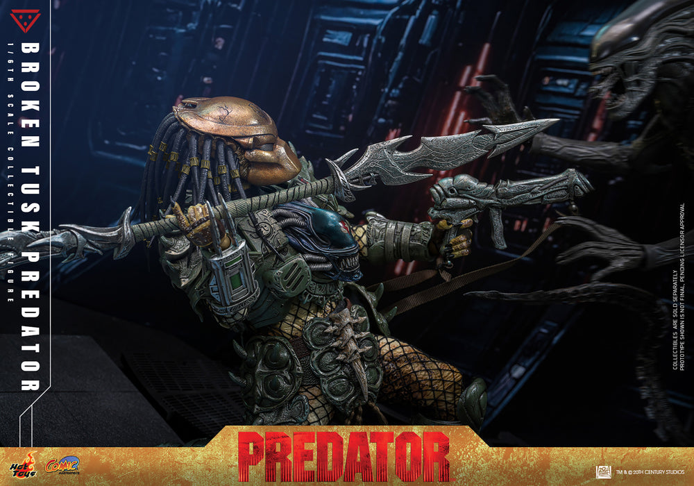 [PREORDER] Broken Tusk Predator | Sixth Scale Action Figure | Hot Toys