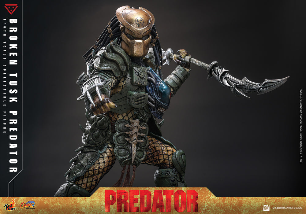 [PREORDER] Broken Tusk Predator | Sixth Scale Action Figure | Hot Toys