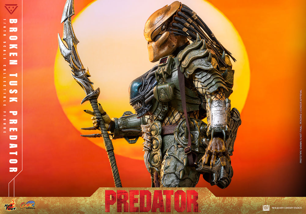 [PREORDER] Broken Tusk Predator | Sixth Scale Action Figure | Hot Toys