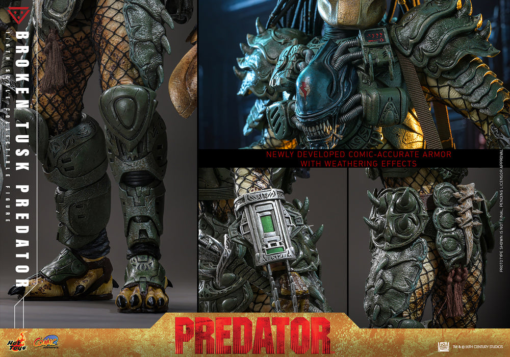 [PREORDER] Broken Tusk Predator | Sixth Scale Action Figure | Hot Toys