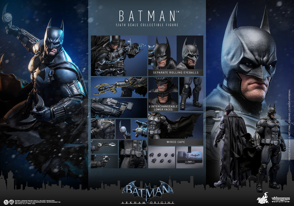 [PREORDER] Batman™ (Arkham Origins) VGM83 | Sixth Scale Action Figure | Hot Toys