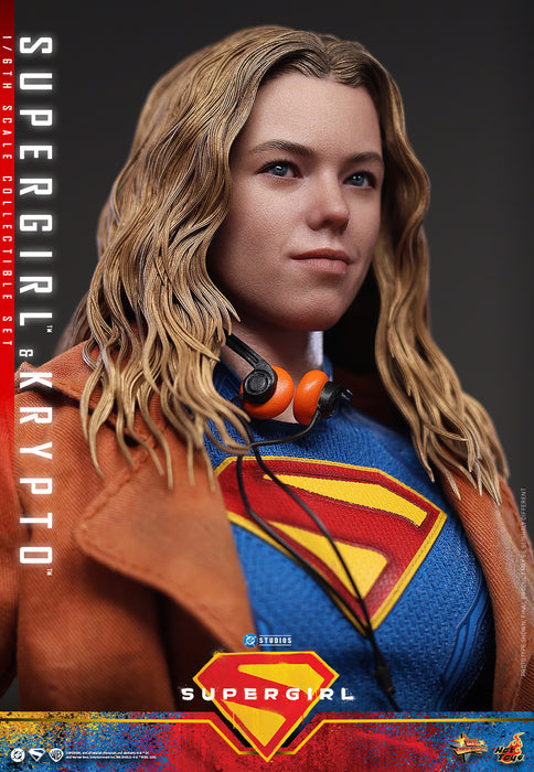 [PREORDER] Supergirl & Krypto MMS869 | Sixth Scale Figure | Hot Toys