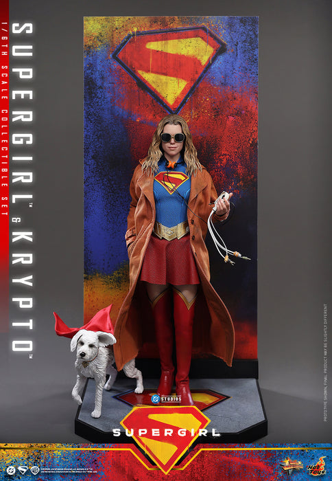 [PREORDER] Supergirl & Krypto MMS869 | Sixth Scale Figure | Hot Toys