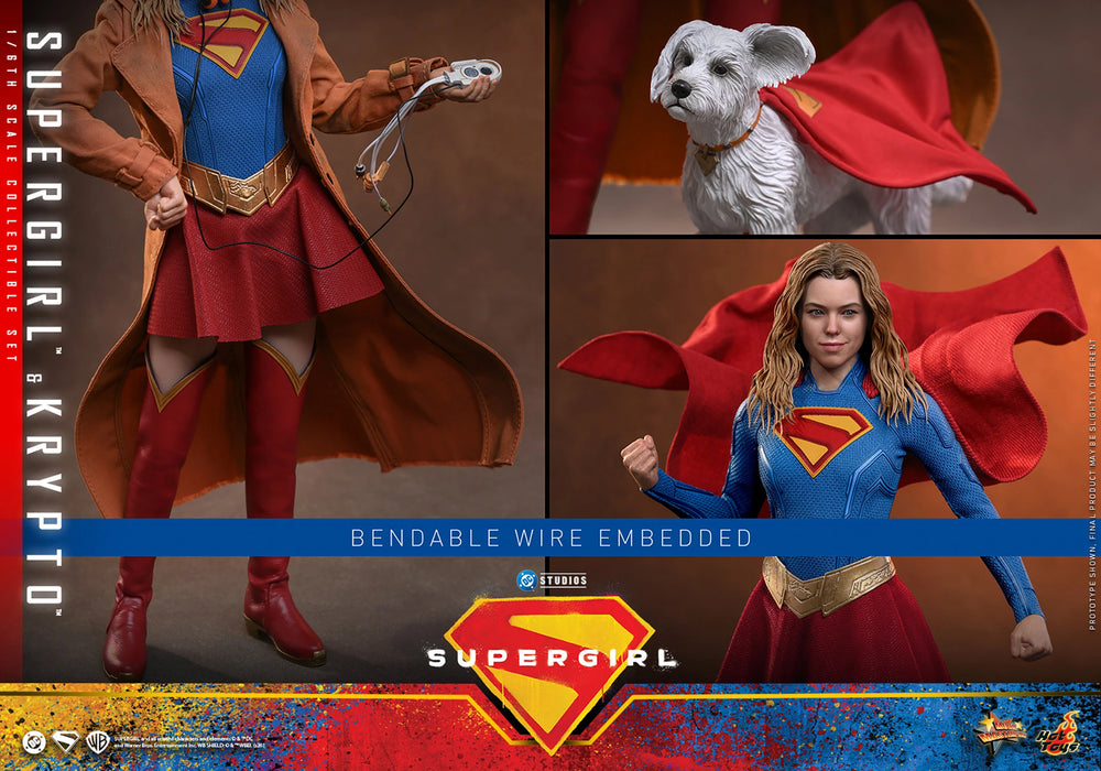 [PREORDER] Supergirl & Krypto MMS869 | Sixth Scale Figure | Hot Toys