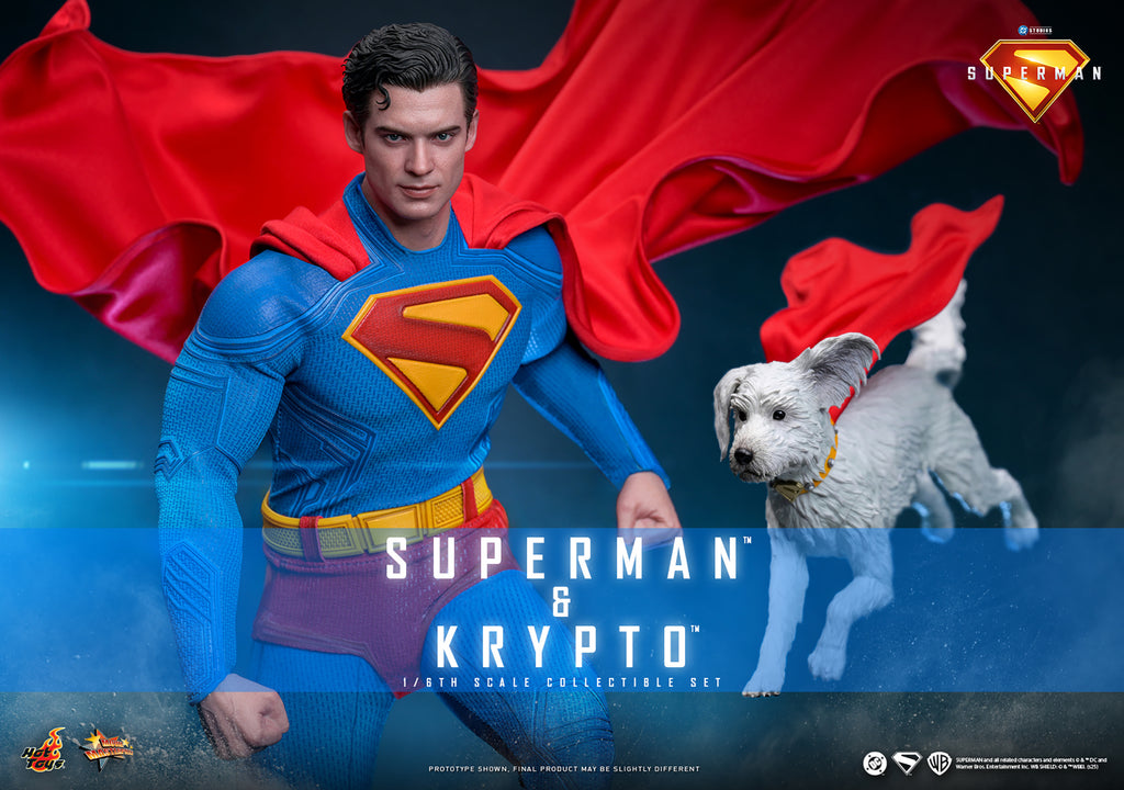 Superman™ & Krypto™ Sixth Scale Figure Set MMS812 | 1/6