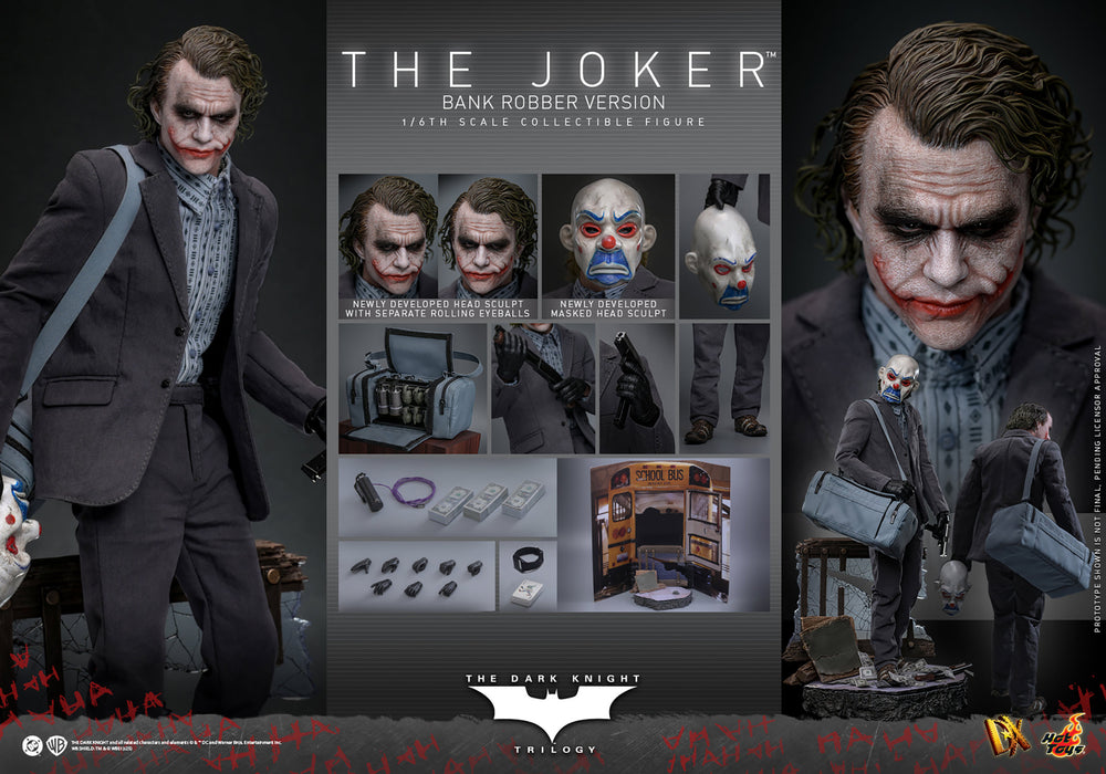 [PREORDER] The Joker (Bank Robber Version) Sixth Scale Figure