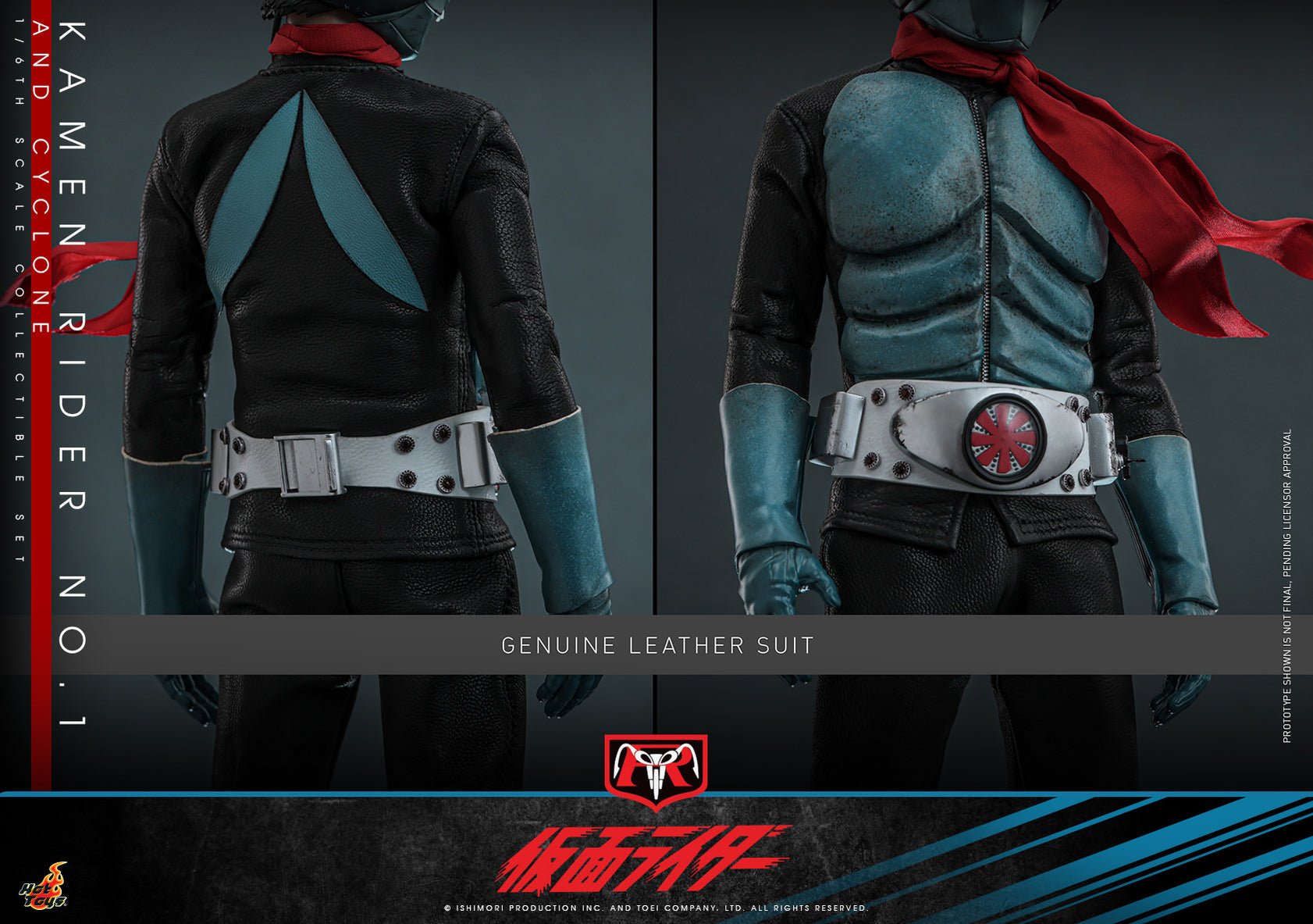 [PREORDER] Kamen Rider No. 1 and Cyclone Sixth Scale Figure Set ...