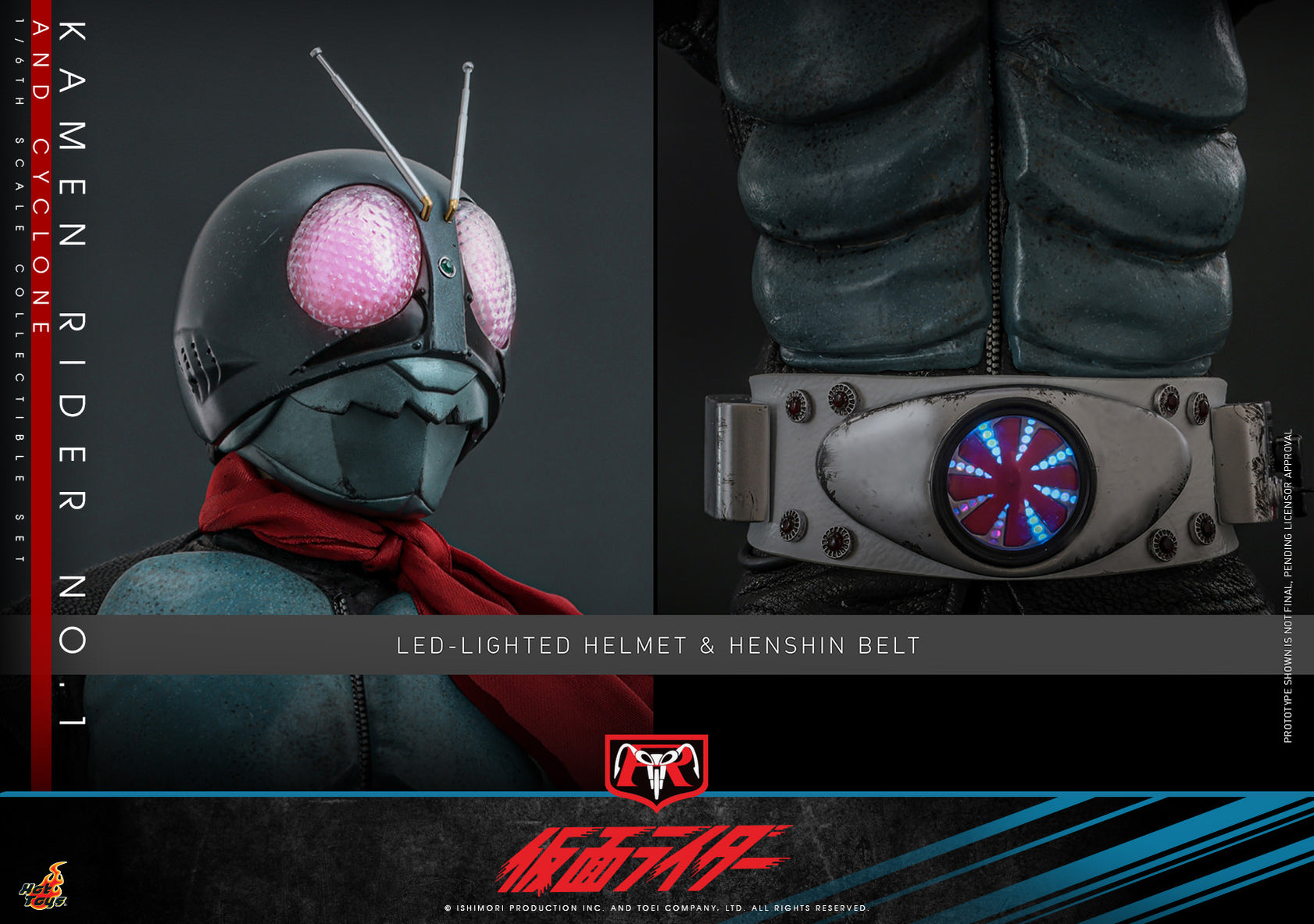 [PREORDER] Kamen Rider No. 1 and Cyclone Sixth Scale Figure Set ...