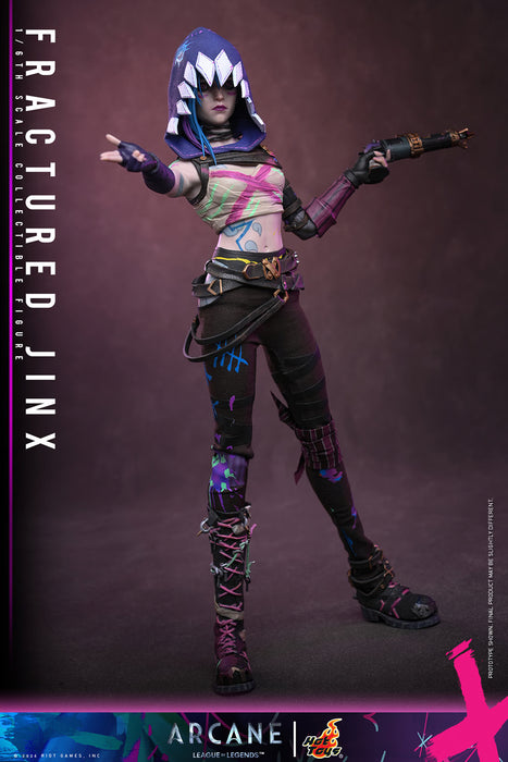 [PREORDER] Fractured Jinx TMS183 | Sixth Scale Figure | Hot Toys