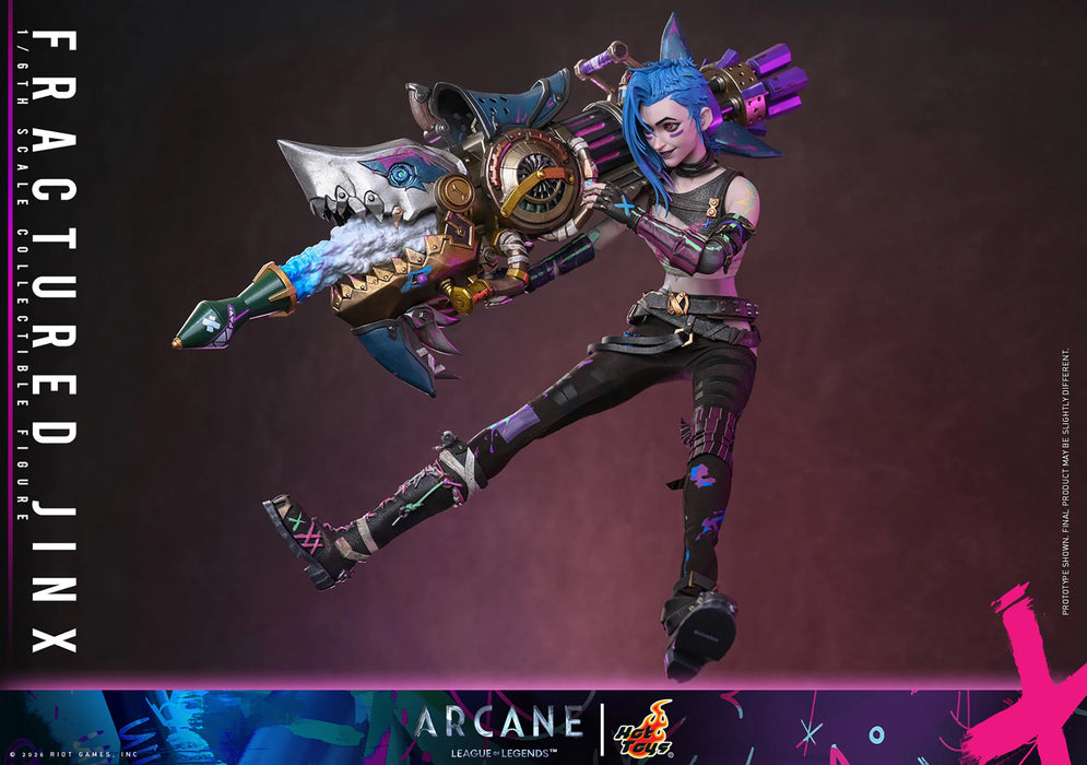 [PREORDER] Fractured Jinx TMS183 | Sixth Scale Figure | Hot Toys