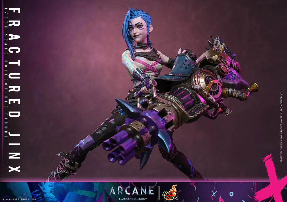 [PREORDER] Fractured Jinx TMS183 | Sixth Scale Figure | Hot Toys