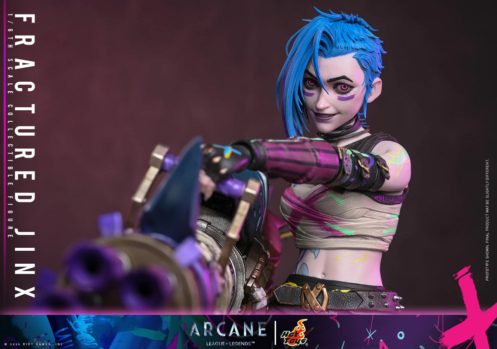 [PREORDER] Fractured Jinx TMS183 | Sixth Scale Figure | Hot Toys
