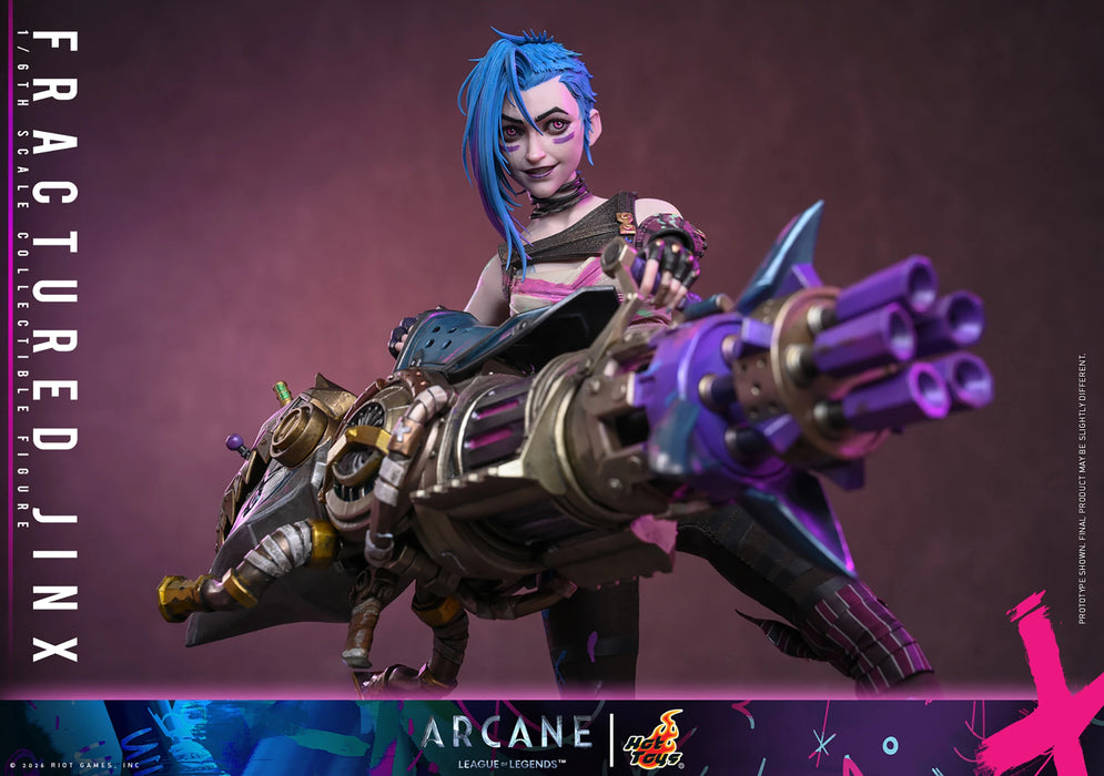 [PREORDER] Fractured Jinx TMS183 | Sixth Scale Figure | Hot Toys
