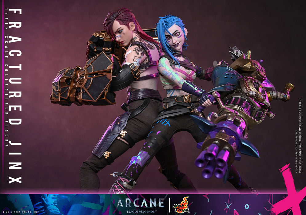 [PREORDER] Fractured Jinx TMS183 | Sixth Scale Figure | Hot Toys