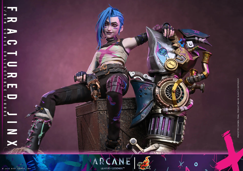 [PREORDER] Fractured Jinx TMS183 | Sixth Scale Figure | Hot Toys