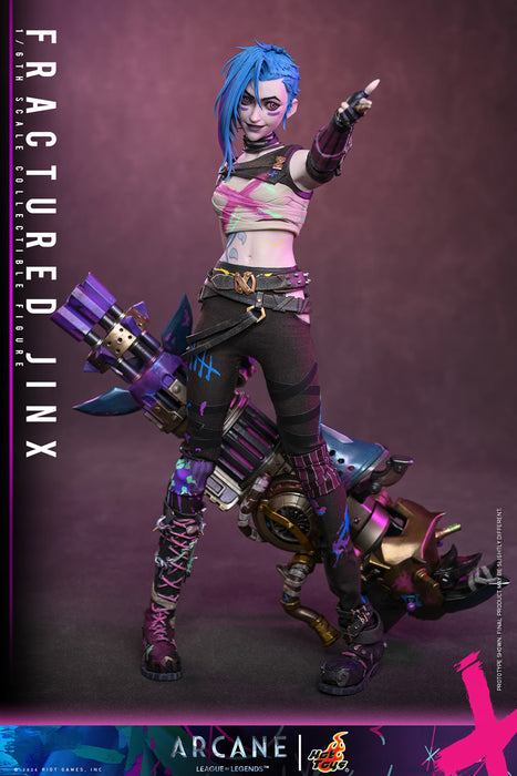 [PREORDER] Fractured Jinx TMS183 | Sixth Scale Figure | Hot Toys