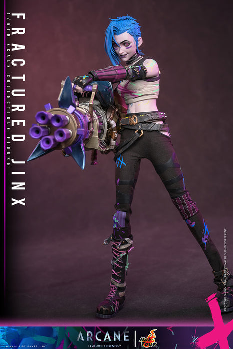 [PREORDER] Fractured Jinx TMS183 | Sixth Scale Figure | Hot Toys