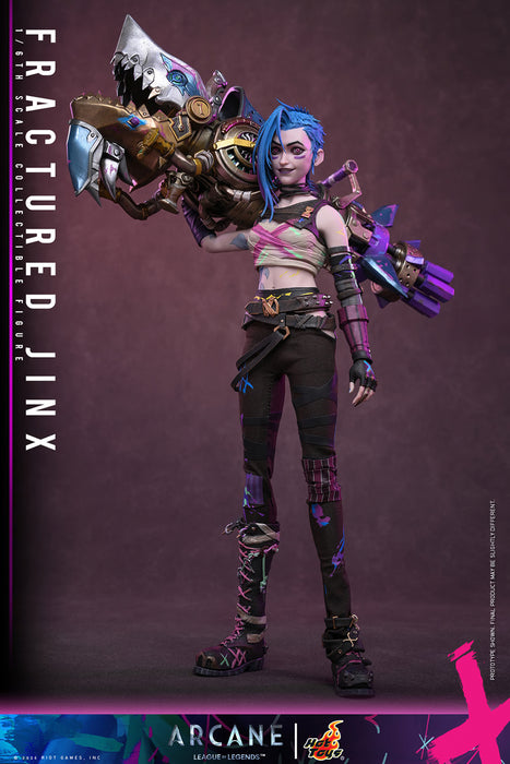 [PREORDER] Fractured Jinx TMS183 | Sixth Scale Figure | Hot Toys