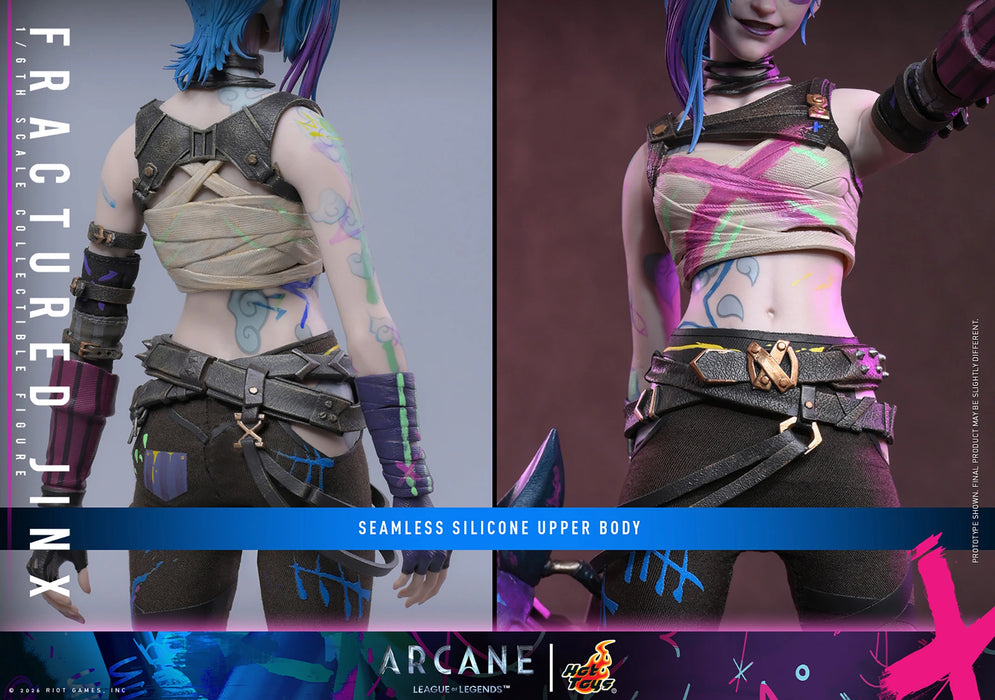 [PREORDER] Fractured Jinx TMS183 | Sixth Scale Figure | Hot Toys