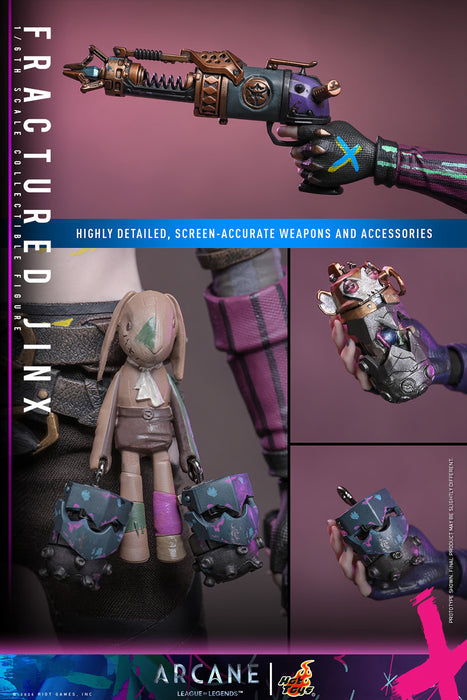 [PREORDER] Fractured Jinx TMS183 | Sixth Scale Figure | Hot Toys