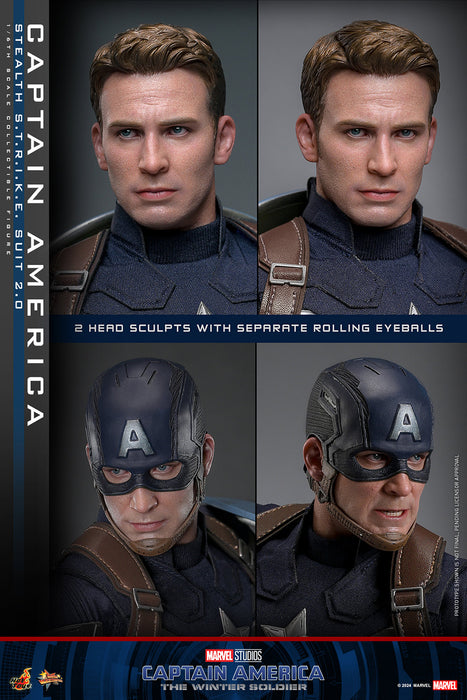 [PREORDER] Captain America (Stealth S.T.R.I.K.E. Suit) 2.0 Sixth Scale Figure