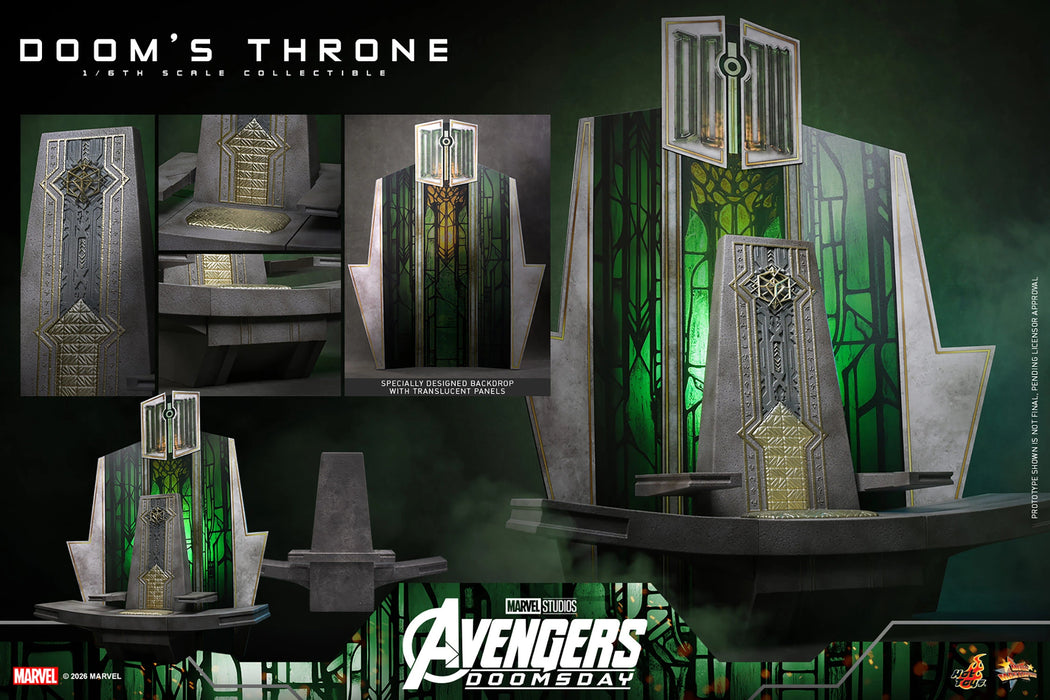 [PREORDER] Doom's Throne ACS016 | Sixth Scale Accessory | Hot Toys