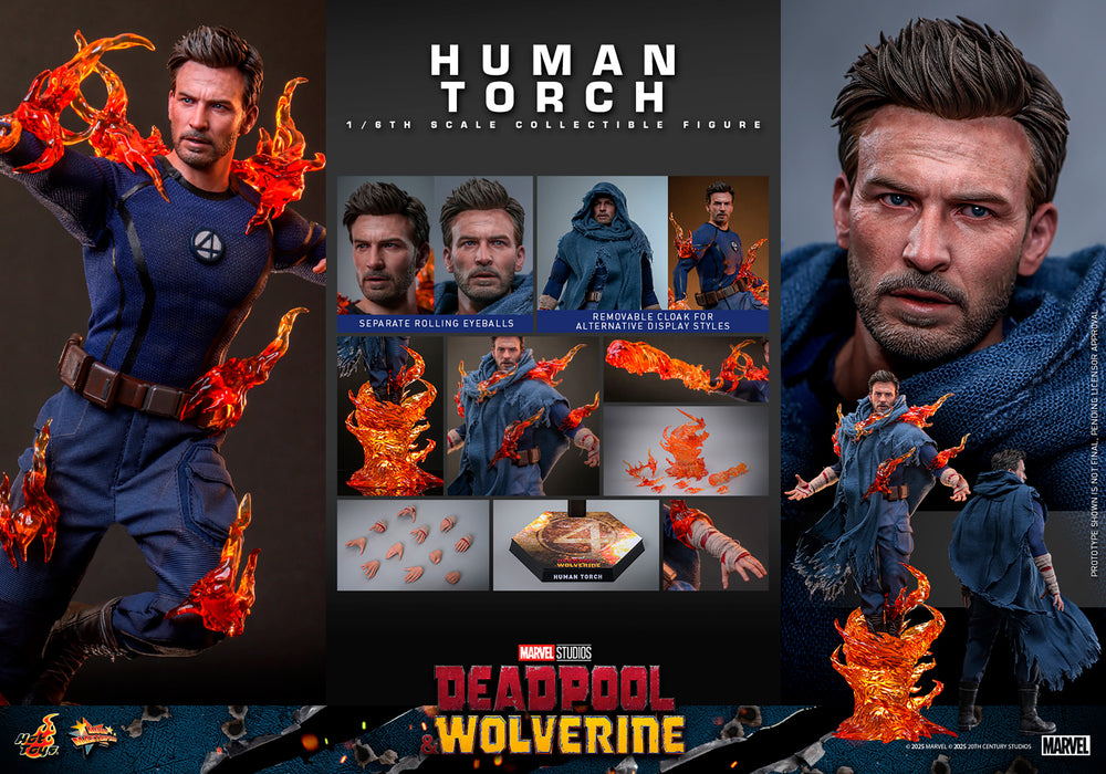 [PREORDER] Human Torch Sixth Scale Figure