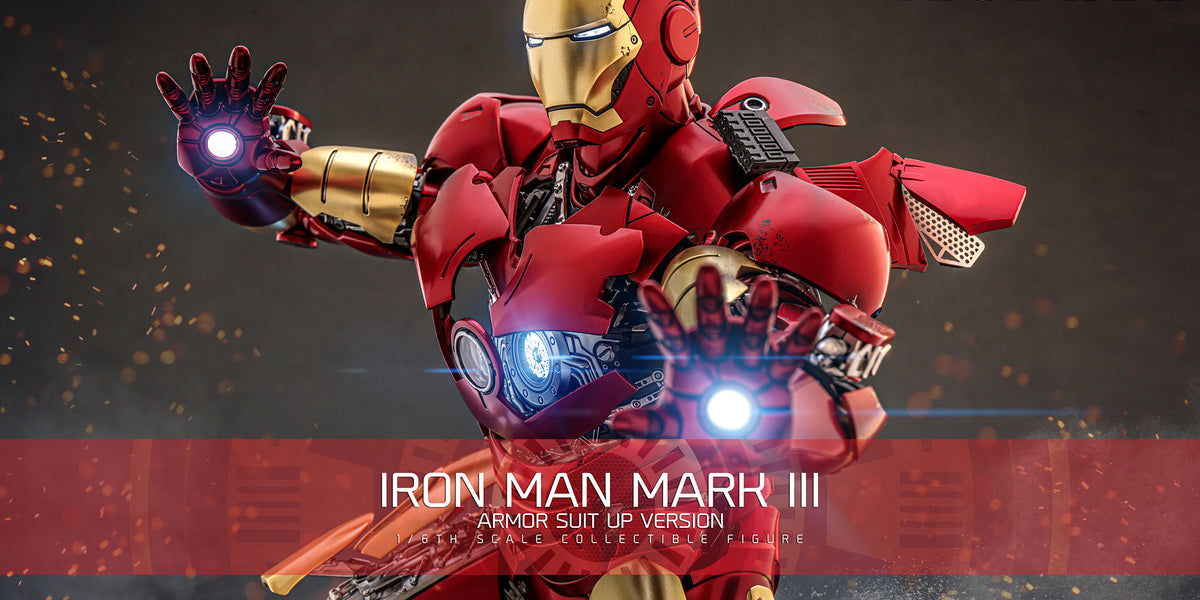 【箔押し 上位賞 PR】Iron Man Armor PREORDER] Iron Man Mark III (Armor Suit Up Version) Sixth Scale