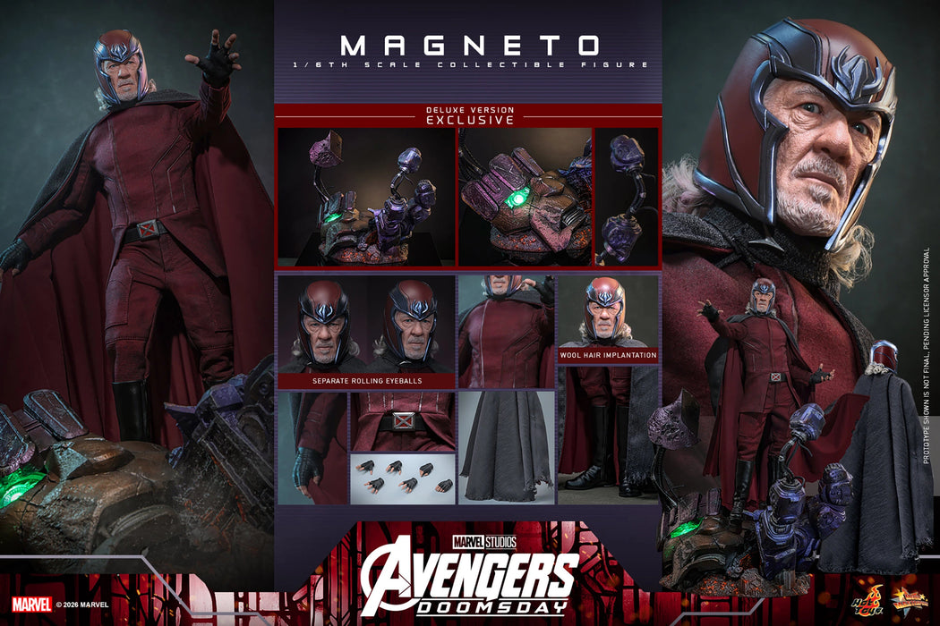 [PREORDER] Magneto MMS913 | Sixth Scale Figure | Deluxe Version