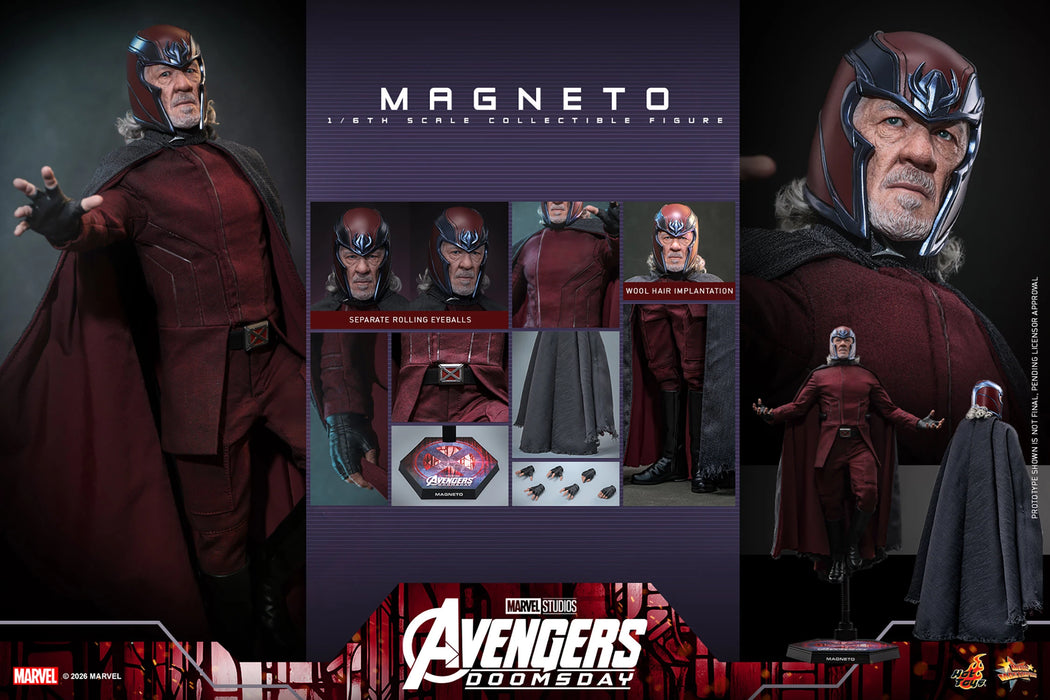 [PREORDER] Magneto MMS912 | Sixth Scale Figure | Standard Edition