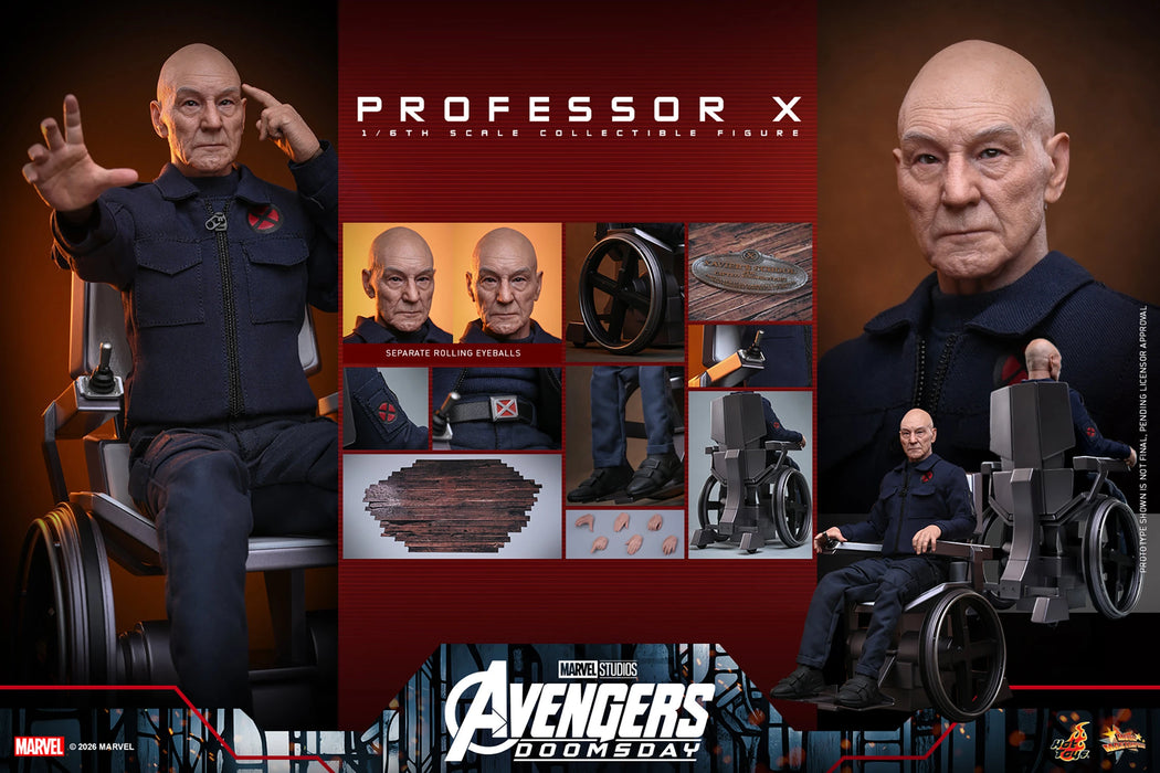 [PREORDER] Professor X MMS917 | Sixth Scale Figure | Hot Toys
