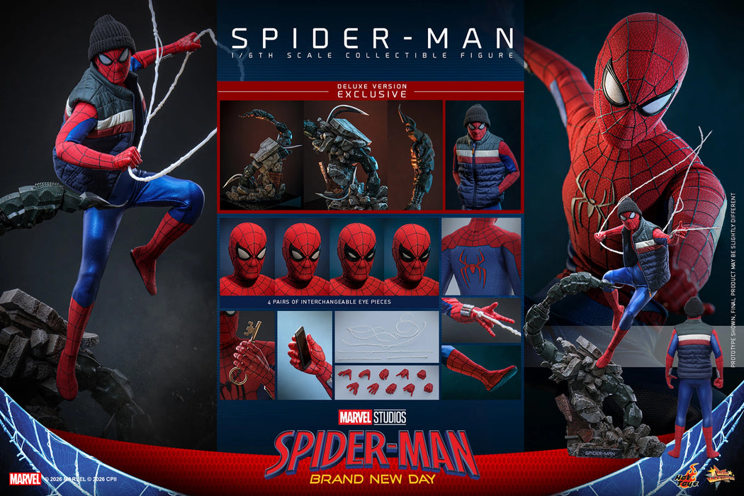 [PREORDER] Spider-Man MMS893 | Sixth Scale Figure | Deluxe Version