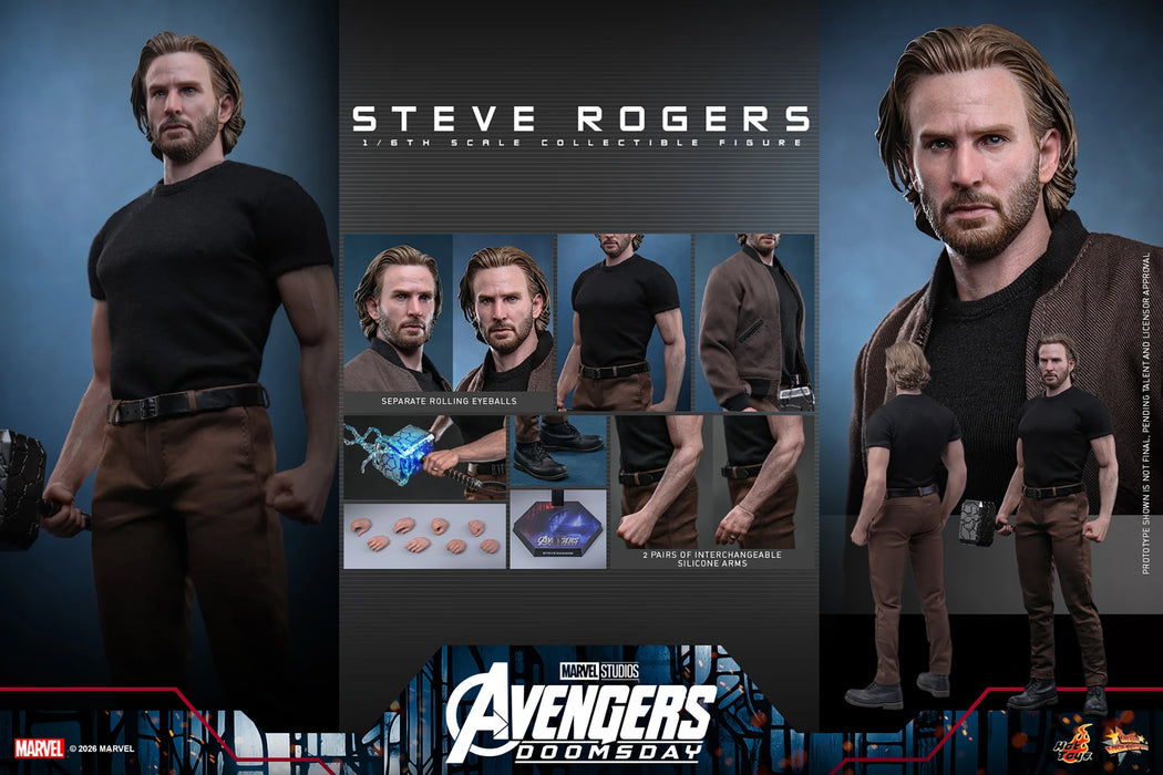 [PREORDER] Steve Rogers MMS928 | Sixth Scale Figure | Collector Edition