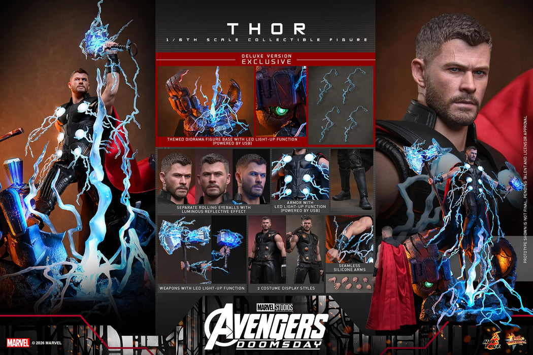 [PREORDER] Thor (Deluxe Version) MMS919 | Sixth Scale Figure | Hot Toys