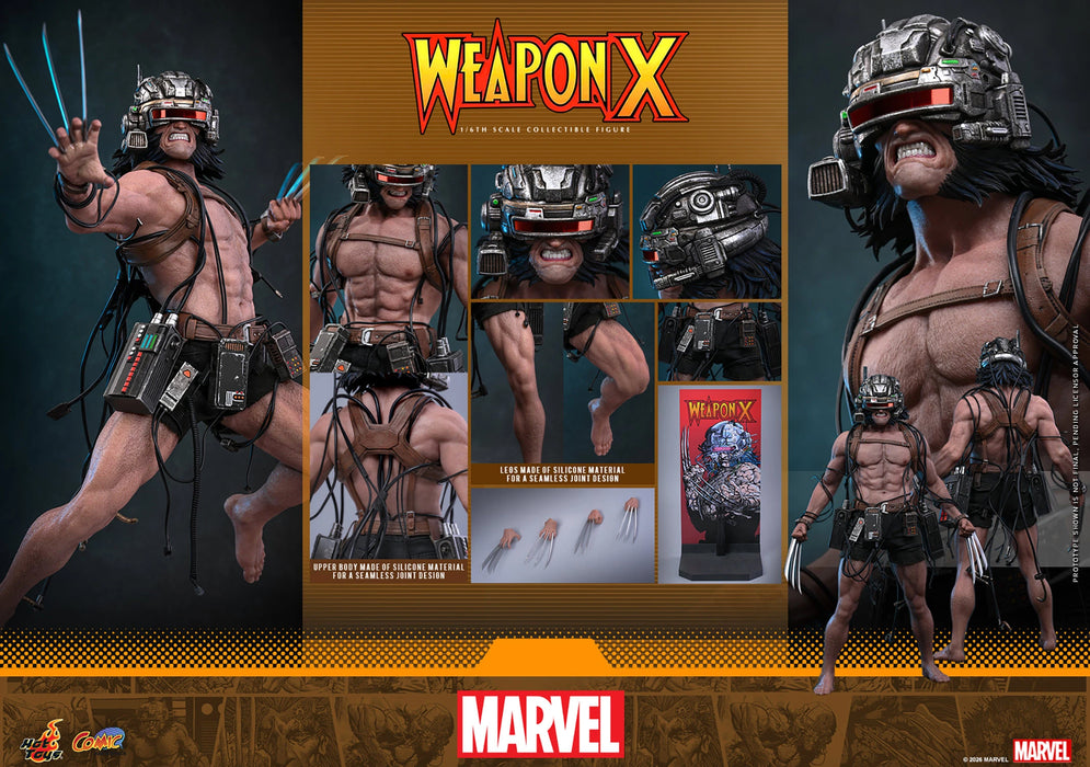 [PREORDER] Weapon X CMS034 | Sixth Scale Figure | Hot Toys