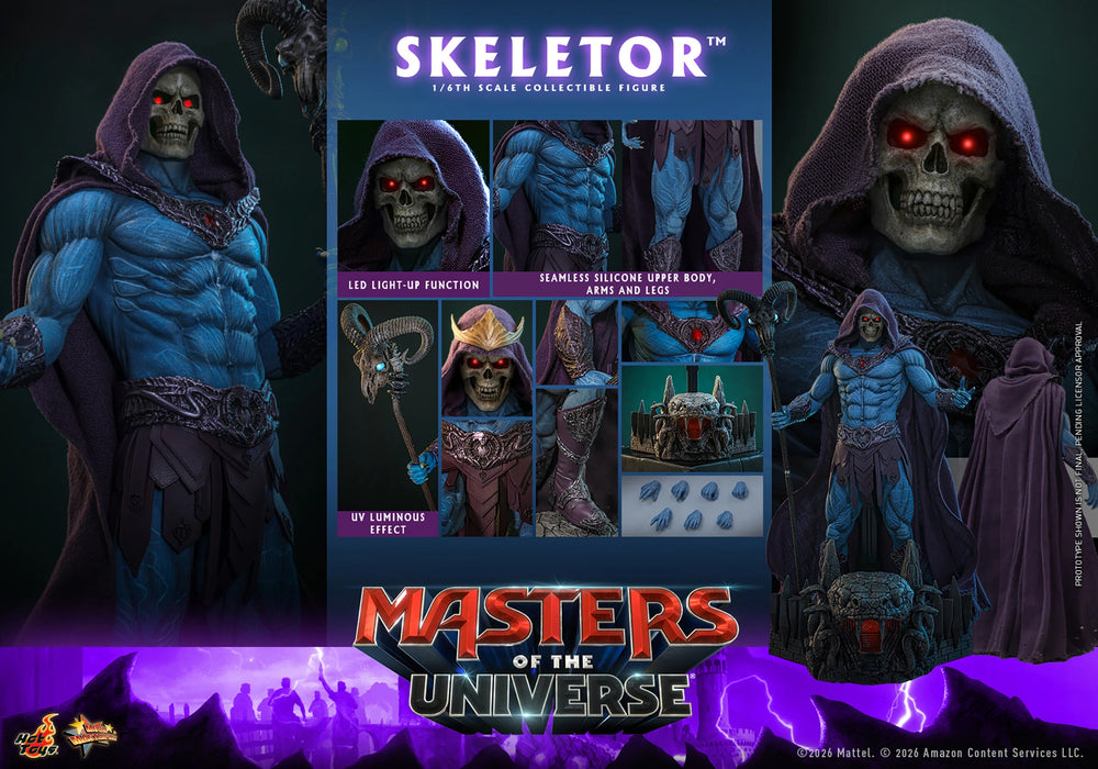 [PREORDER] Skeletor MMS889 | Sixth Scale Figure | Hot Toys