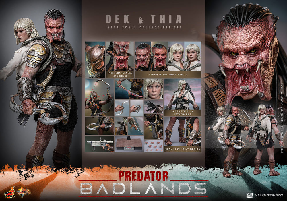 [PREORDER] Dek and Thia | Sixth Scale Action Figure | Hot Toys
