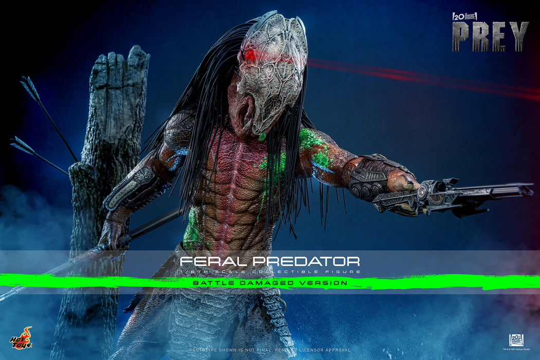 [PREORDER] Feral Predator (Battle Damaged Version) | Sixth Scale Action Figure | Hot Toys