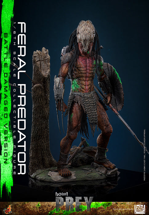 [PREORDER] Feral Predator (Battle Damaged Version) | Sixth Scale Action Figure | Hot Toys