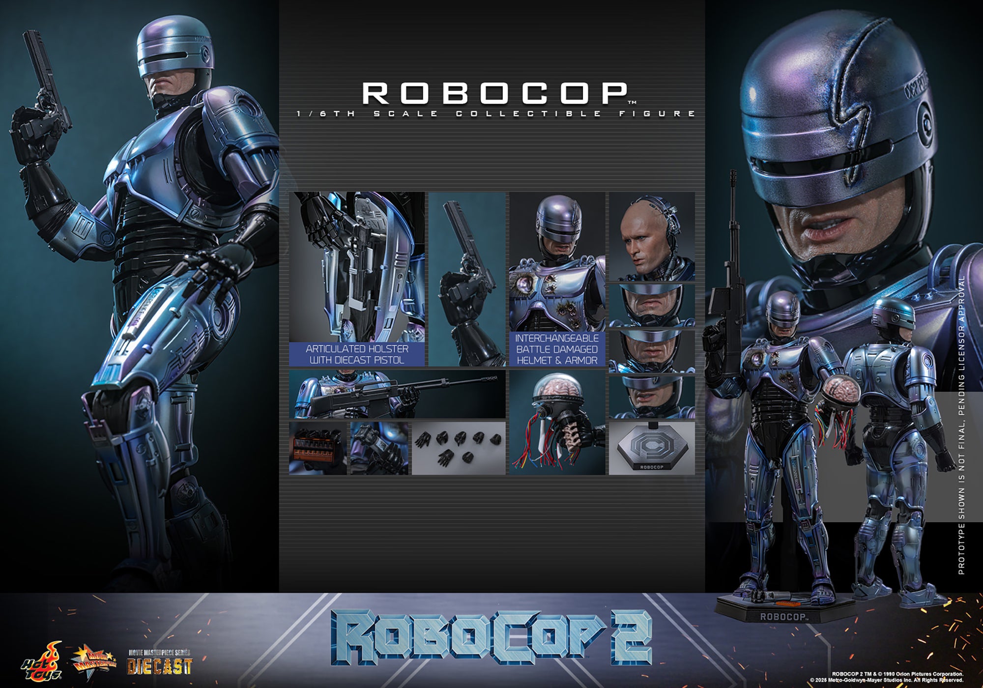 [PREORDER] RoboCop Sixth Scale Figure — Heroes World